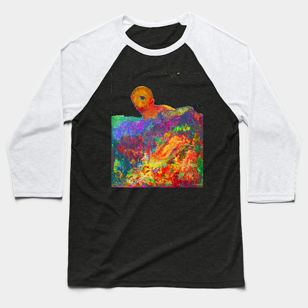 Redon zyklop anagoria 1914 Baseball T-Shirt by indusdreaming